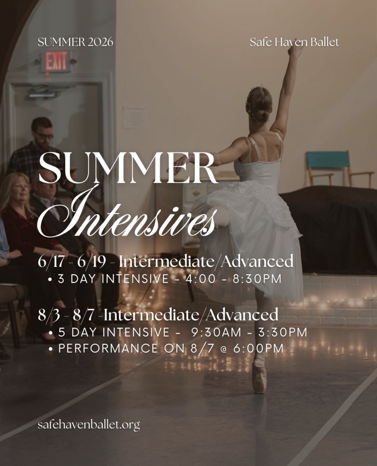 Summer Intensives 2026